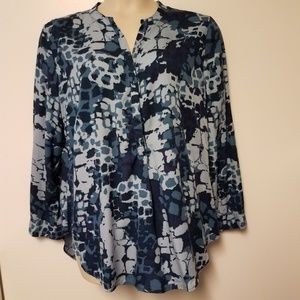 Diane Gilman Blouse women size XL